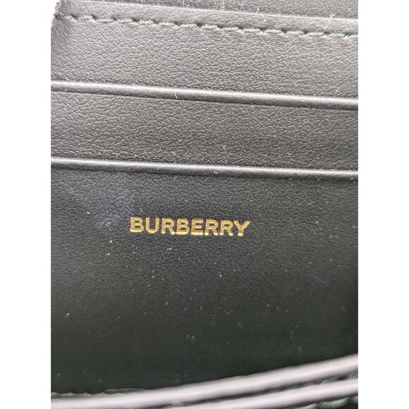 Burberry MN Zip Around Check Canvas Coin Wallet Dark Blue 8084525 - Picture 8 of 12